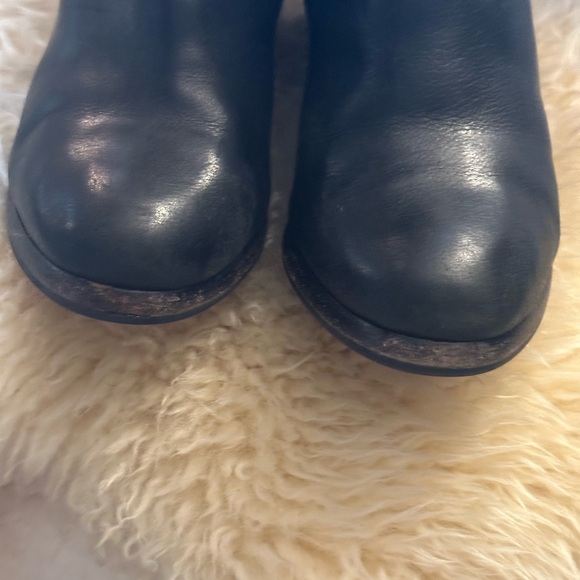 FRYE Patty Artisan Leather Black Ankle Booties Size 7 - Picture 4 of 12